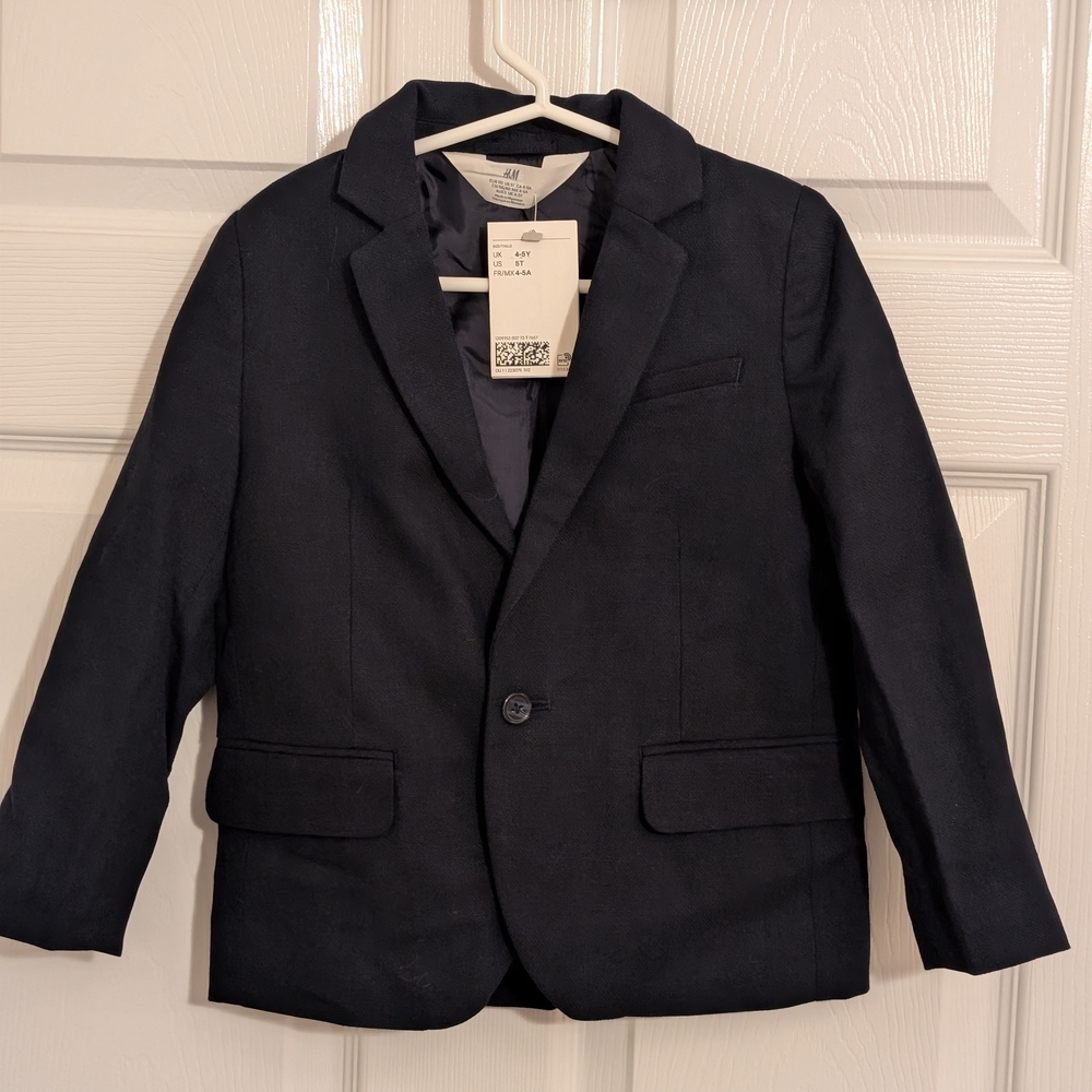 H&M Kids Navy Blazer - Classic Formal Jacket